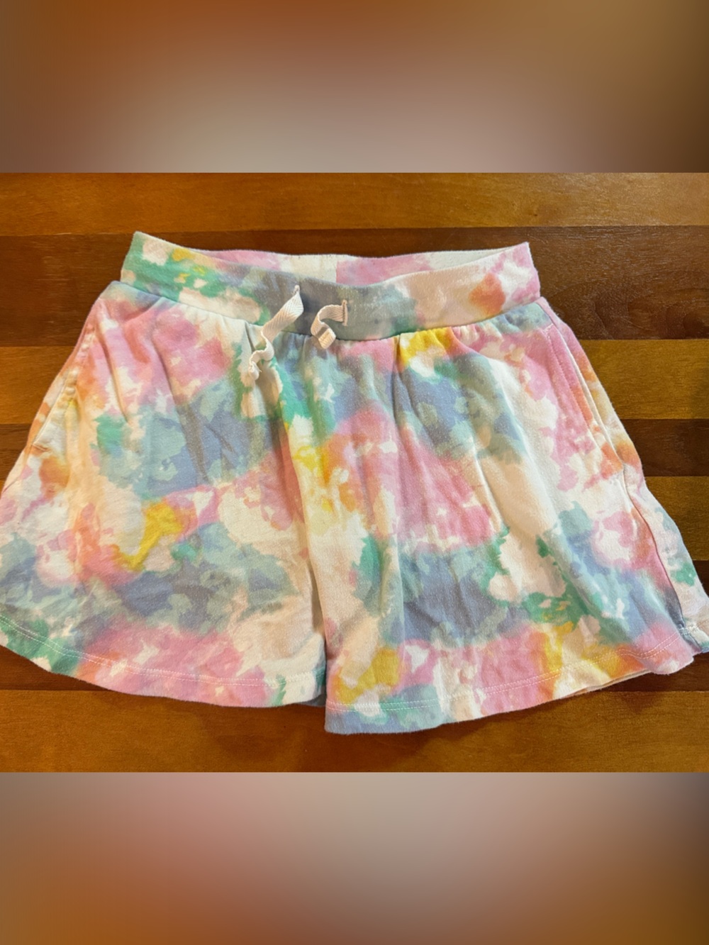 Pastel Tie-Dye Casual Lounge Skirt